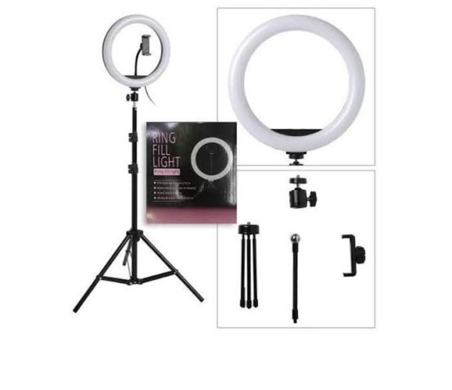 10 inch selfie LED Beauty Ring Light Tripod Stand for Makeup, Live Stream, TikTok, YouTube