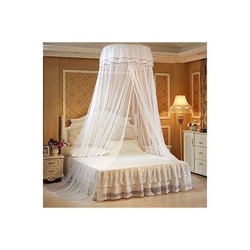 5*6 Round Hanging Mosquito Net - White