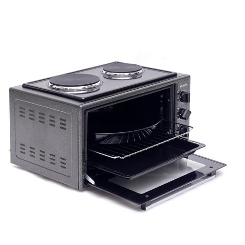 Blueflame 35 Liters Electric Mini Oven With Two Hot Plates