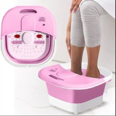 Folding Foot Bath Tub Electric Heating Thermostatic Constant Temperature Massage Foot Bath Spa Massager