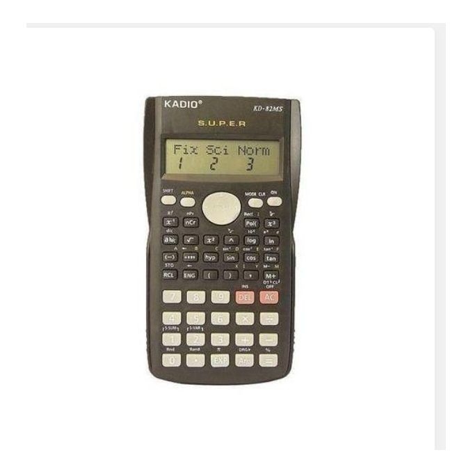 Kadio KD-82MS Super Scientific Calculator - Black