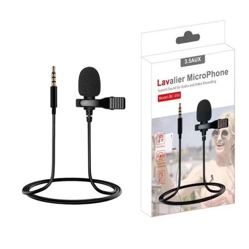 Lavalier Professional Dual Mini Microphone 3.5mm Mini Collar Clip Microphone