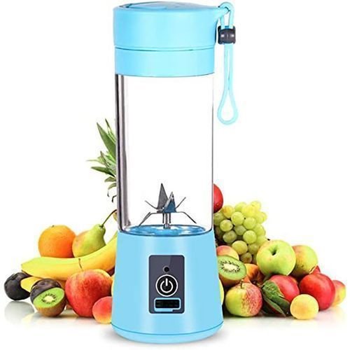 Mini USB Portable Electric Fruit Blender - Green,Pink, Blue