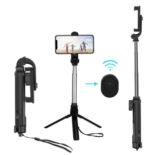 Multifunctional Selfie Tripod Bluetooth Stick