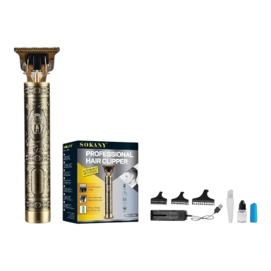 Professional Hair Trimmer for Men, Rechargeable Hair Trimmer Beard Trimmer for Men, Multi-Care Precision Grooming Kit for Face, Head, Body