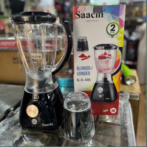Saachi 2 In1 Double Jar Blender, 1.5 Litres