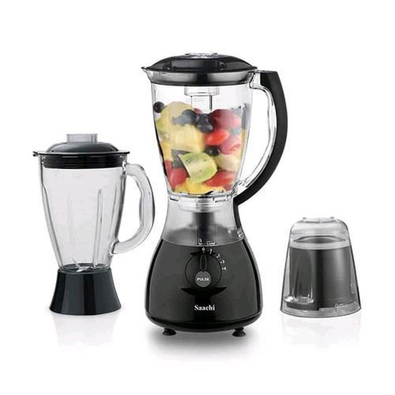 Saachi 3 in 1 Electric Blender,1.5L - Black