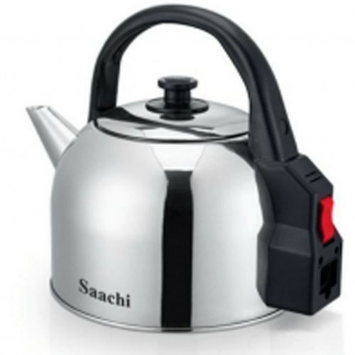 Saachi Electric Kettle 5 Liters -Silver and Black