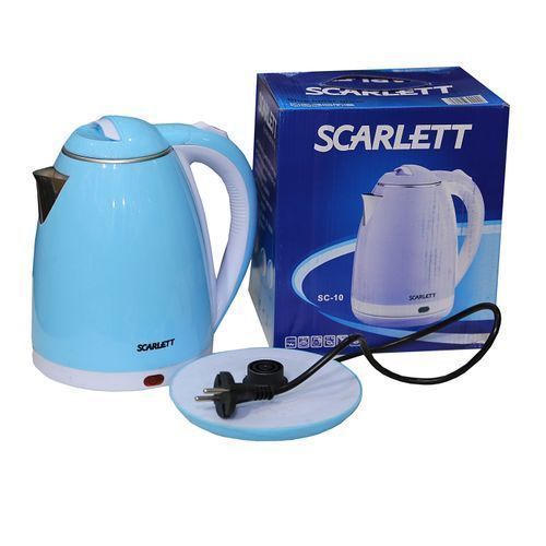 Scarlett Electric Kettle, 2 Litres - colour may vary