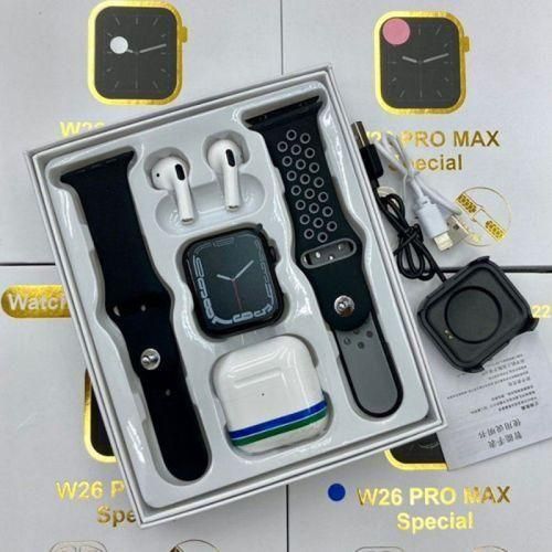 W26 Pro Max gift pack smart watch plus Free Earpods